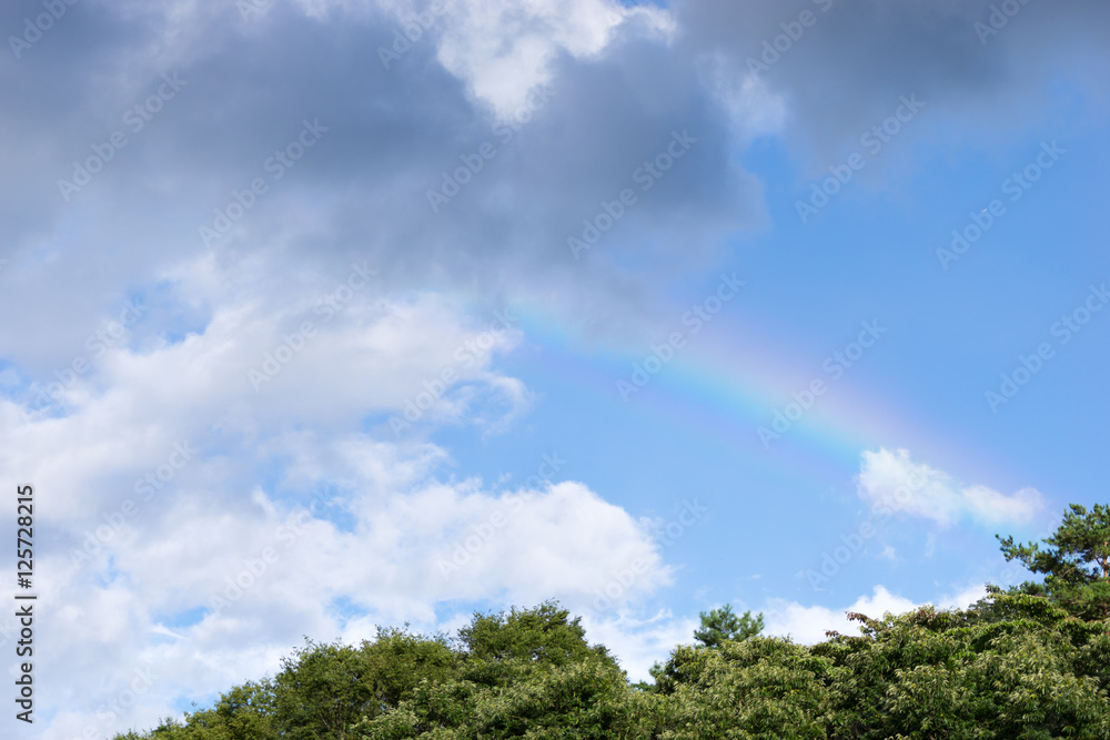 山と雲と虹 山と雲と虹