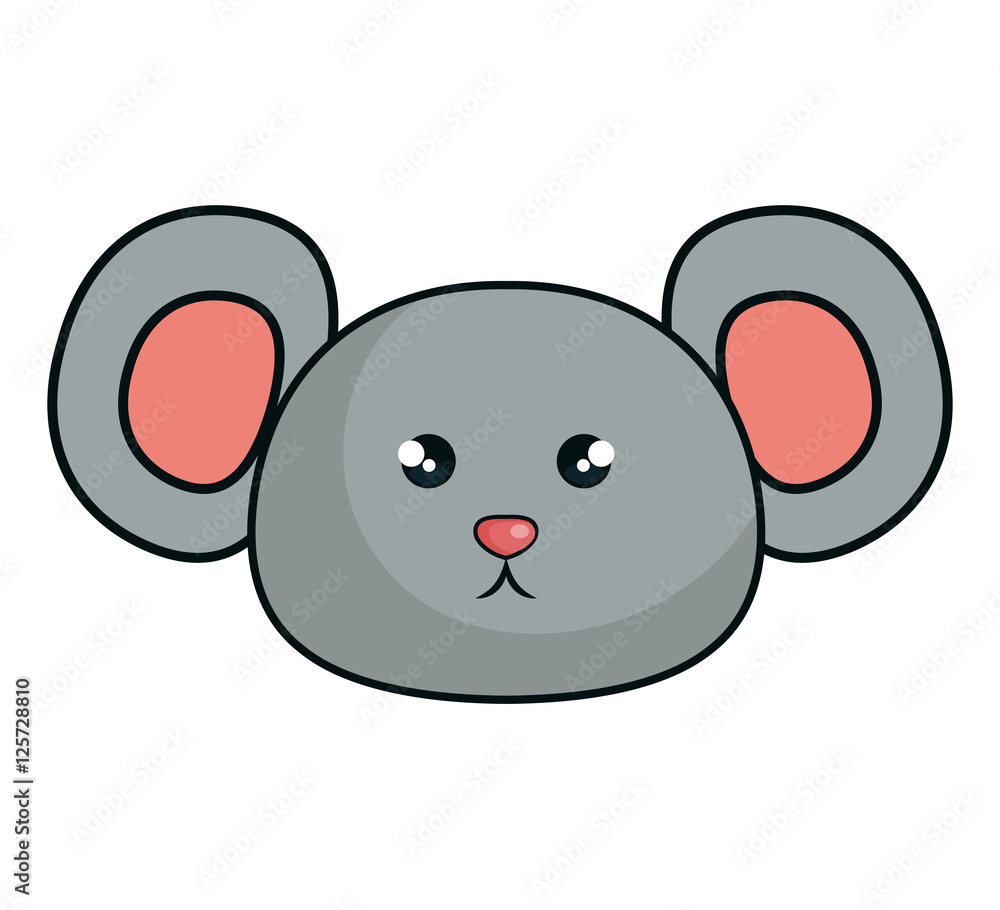 cute mouse stuffed icon vector illustration design cute mouse stuffed icon vector illustration design