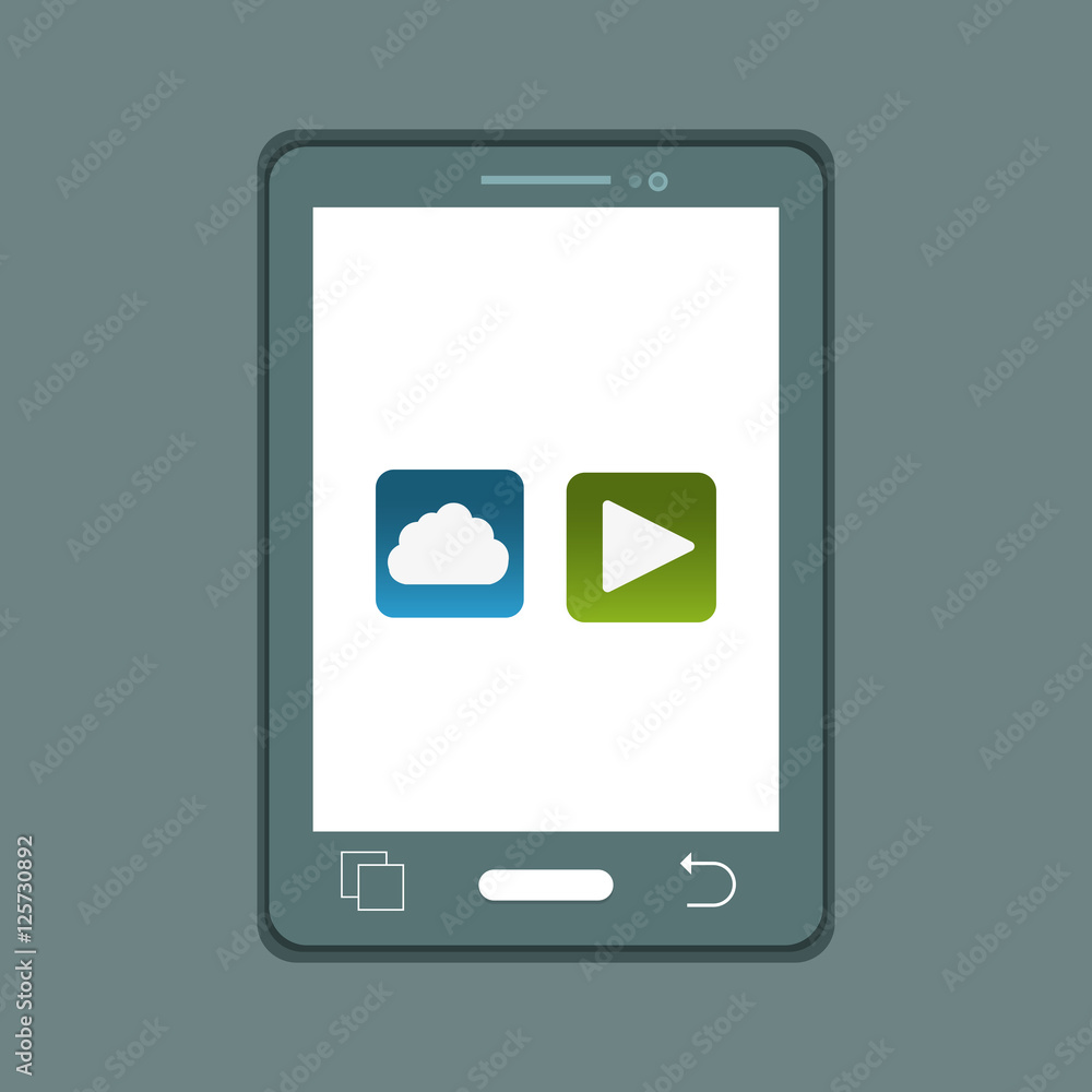 Mobile app technology icon vector illustration graphic design Mobile app technology icon vector illustration graphic design