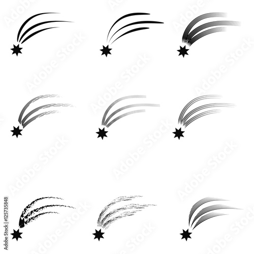 set of meteorites
