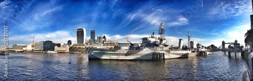 london battleship panorama