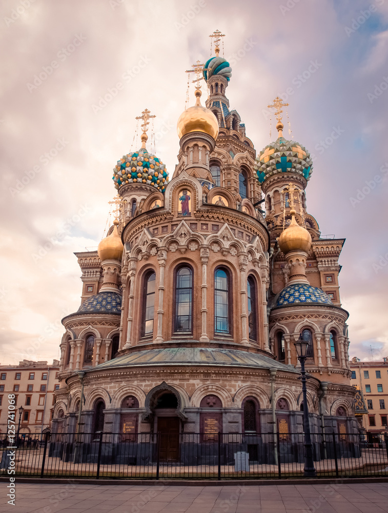 Church of the Saviour on Spilled Blood,St. Petersburg,Russia