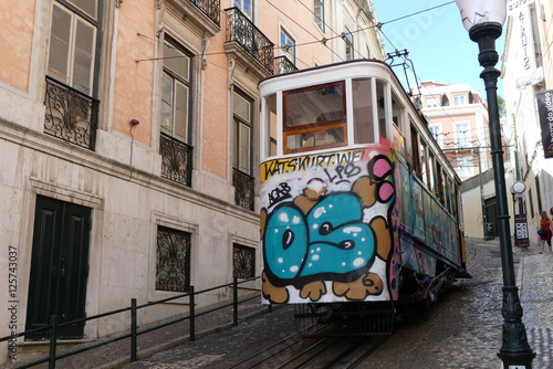 Tram in Lisbon