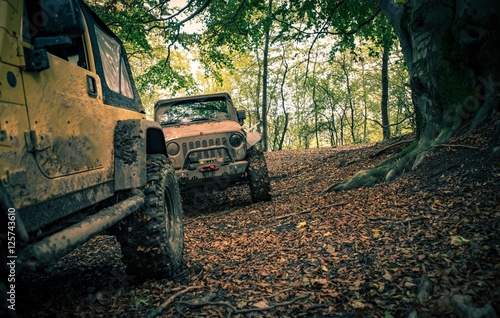 Muddy 4x4 Offroad Trail