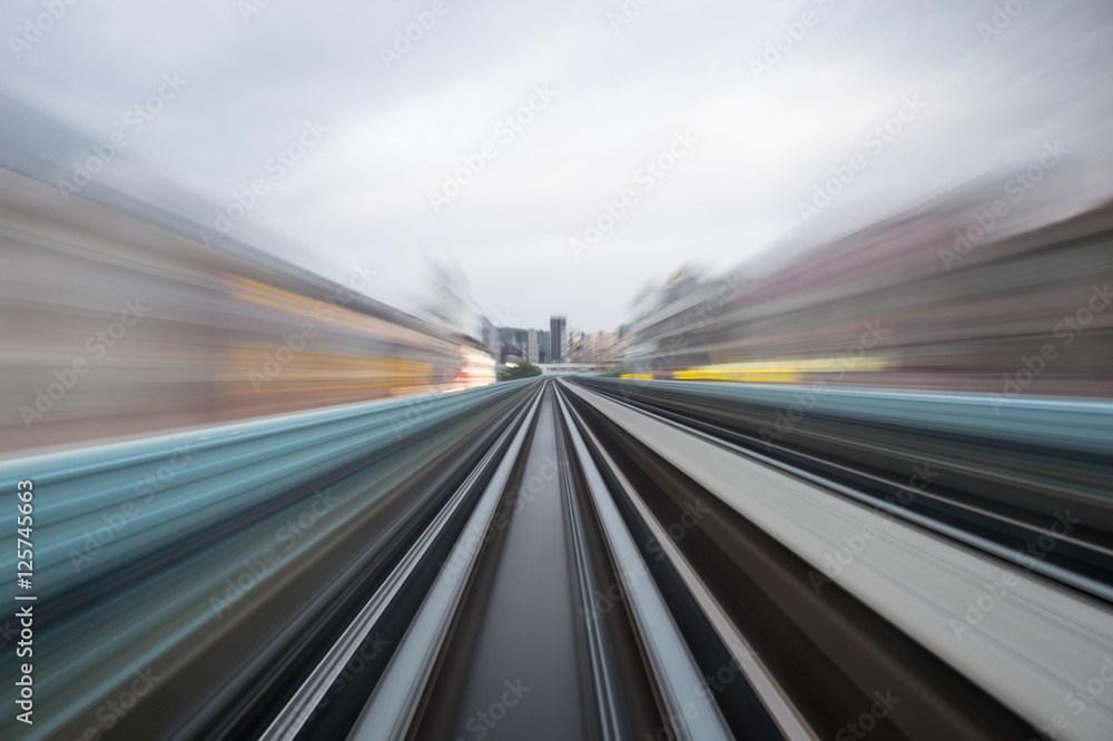 Speed motion in urban highway road tunnel Speed motion in urban highway road tunnel