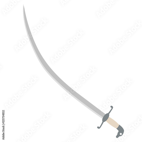 Medieval sabre sword