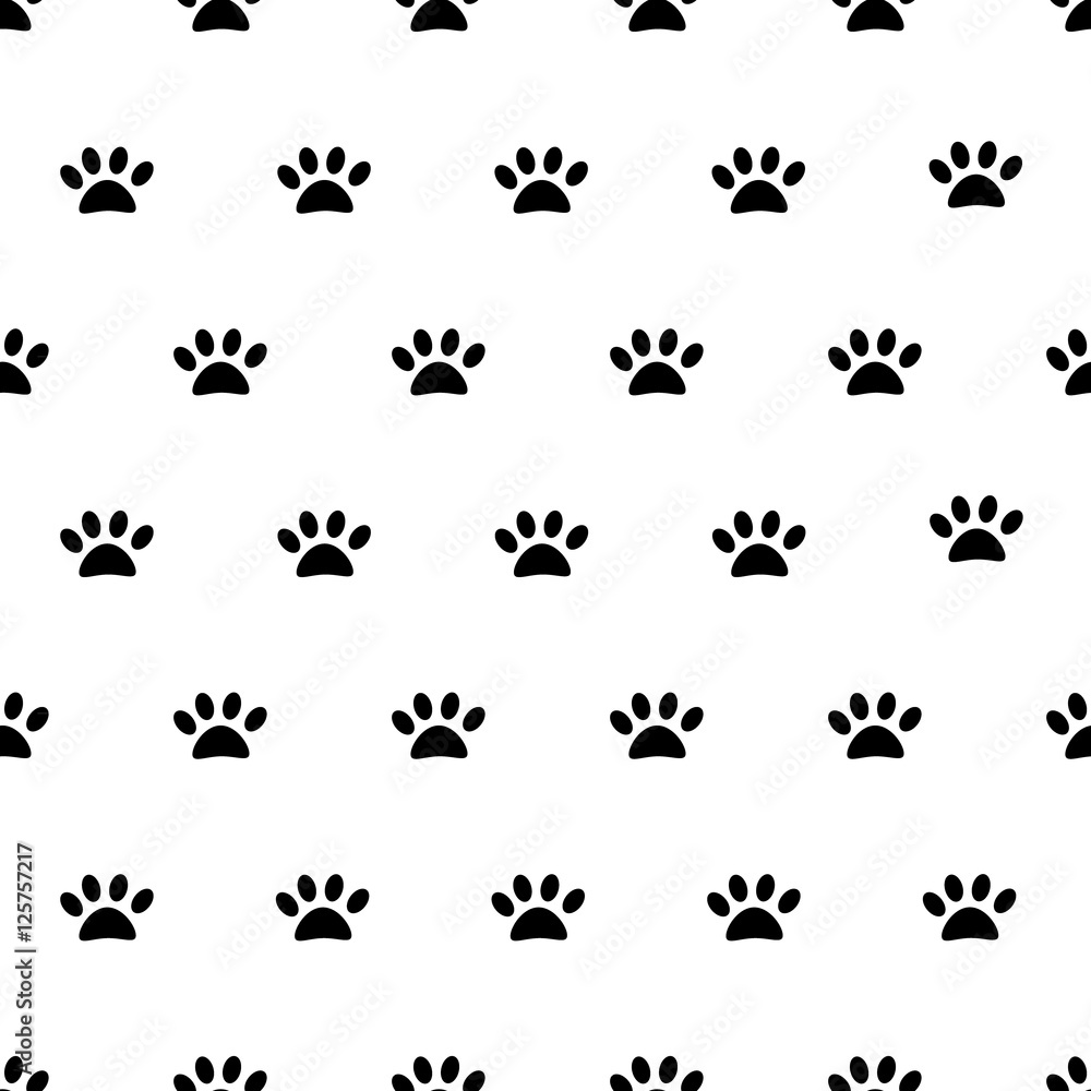 Animal footprint pattern Animal footprint pattern