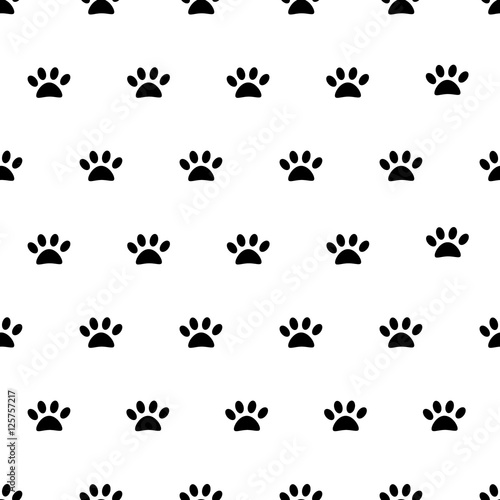 Animal footprint pattern