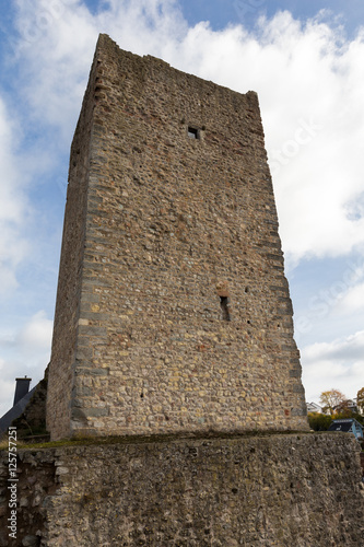 Church and castle in Useldingen