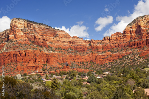 Red Rock Canyon Houses Sedona Arizona