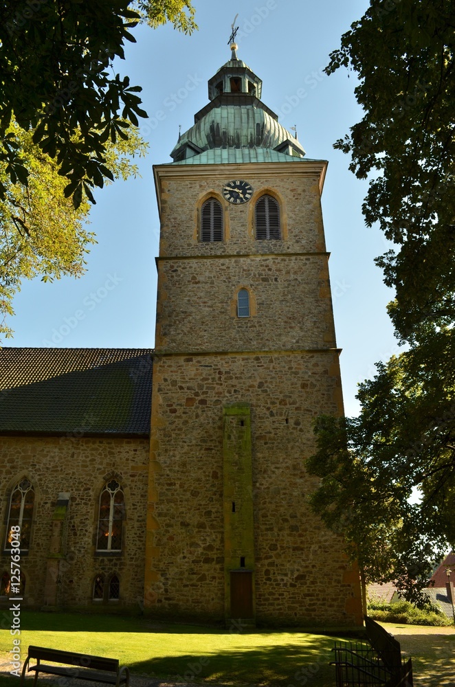 evangelische Stadtkirche Altstadt Bad Salzuflen, Westfalen, Lippe, Deutschland, Europa