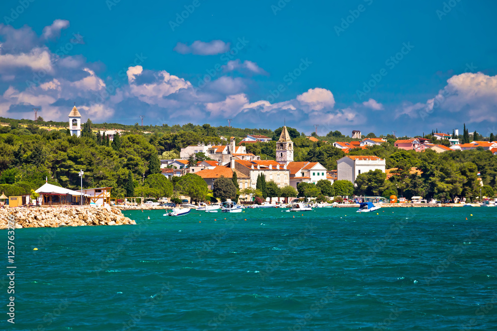 Coastal village of Sveti Filip I Jakov waterfront