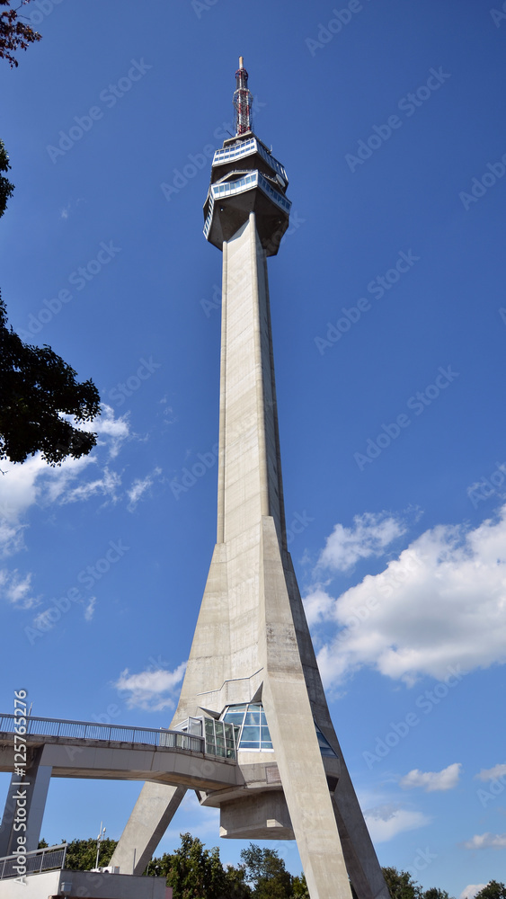 Awala tower place in mount Avala Awala tower place in mount Avala