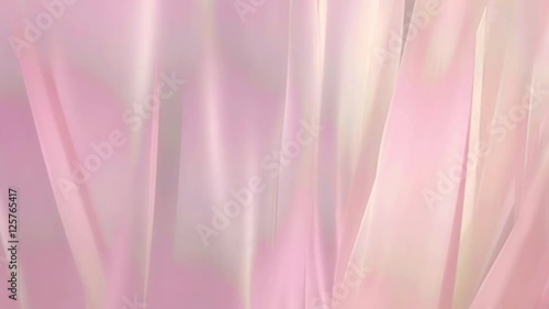 Sheer white curtains blowing in the wind