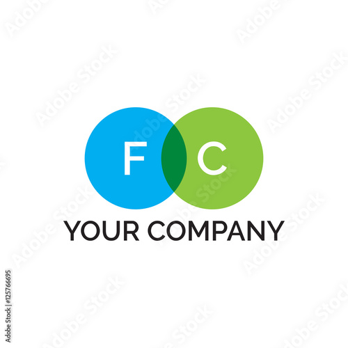 Free Download simple initial two circle FC - GFXLoad