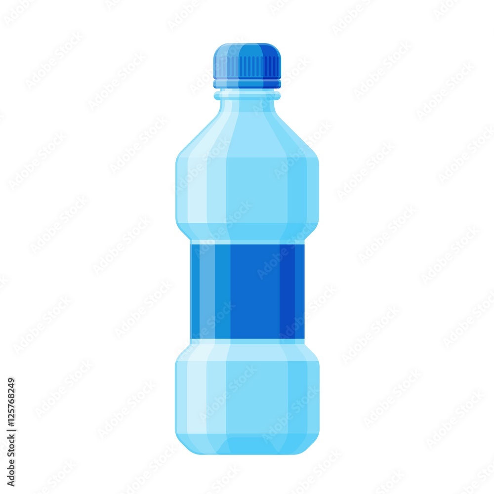 Water bottle vector illustration. Water bottle vector illustration.