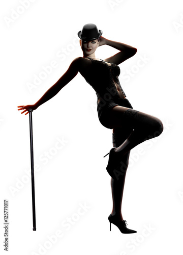 Sexy Cabaret Dancer