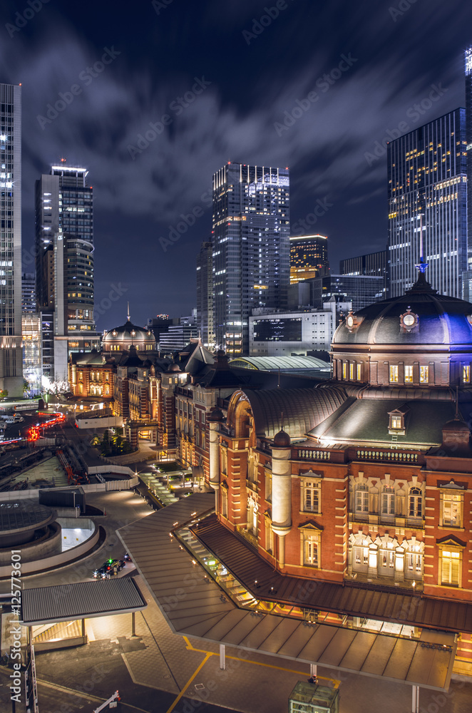 Night Tokyo Station