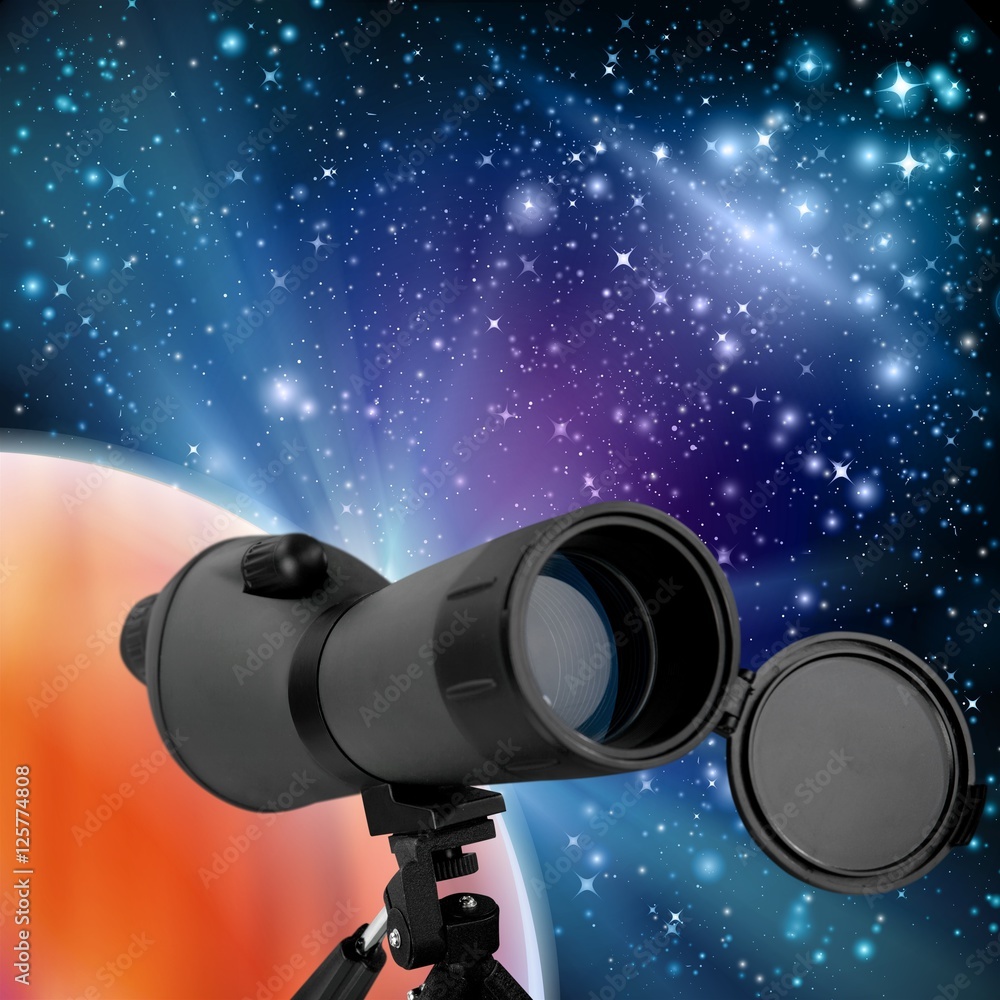 Astronomy telescope. Astronomy telescope.
