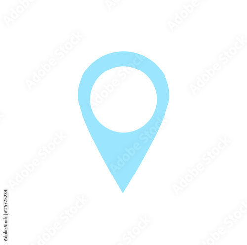Free Download Light blue pointer - GFXLoad