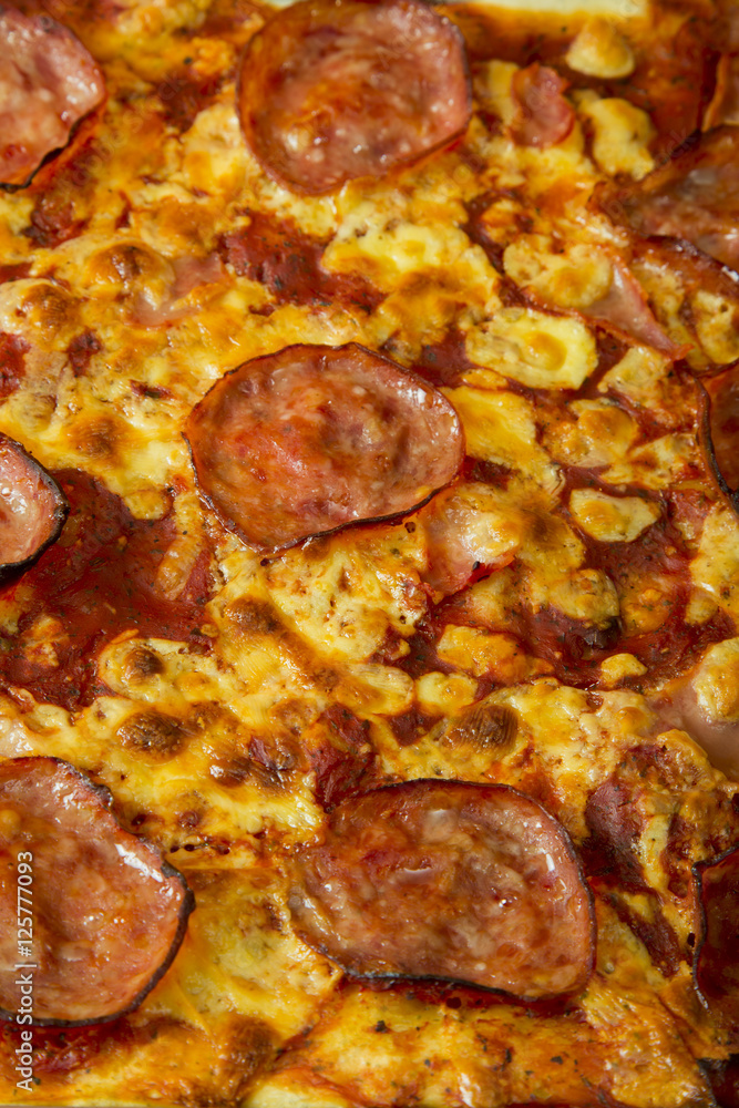 delicious traditional pizza to detail delicious traditional pizza to detail