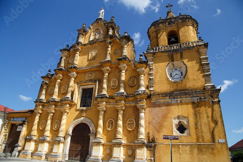 outodoors view from La Recoleccion Church from Leon, Nicaragua photo