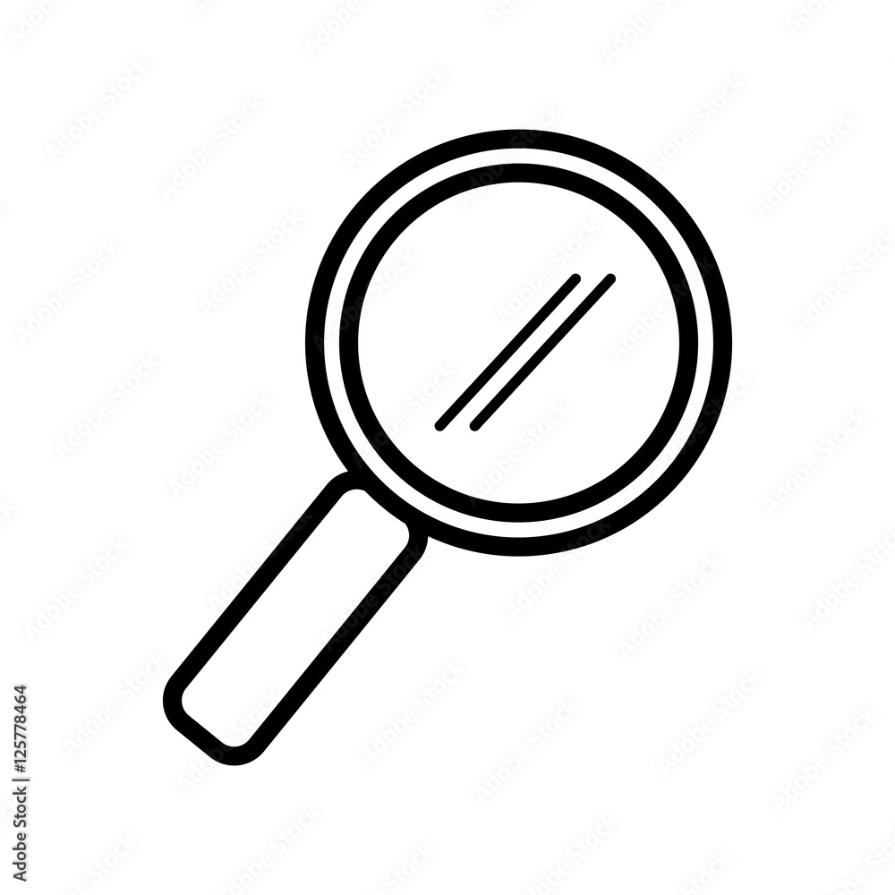 search magnifying glass isolated icon vector illustration design search magnifying glass isolated icon vector illustration design