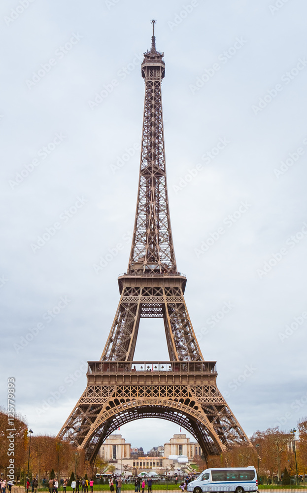 Eifel Tower - Famous landmark in Paris,France