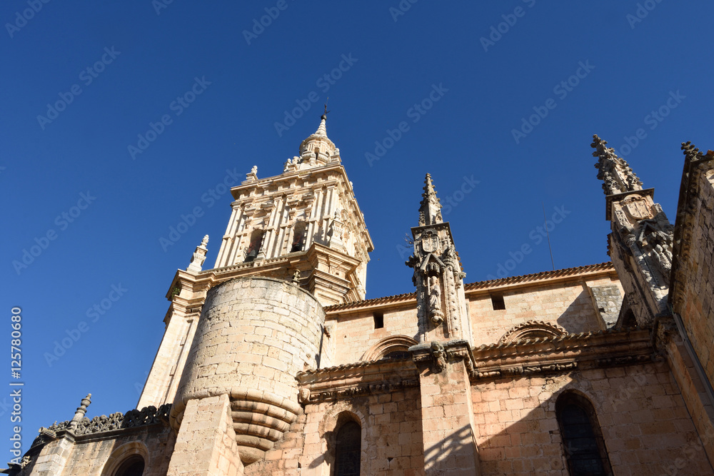 Cathedral, El Burgo de Osma, Soria province, Castilla y Leon, Spain