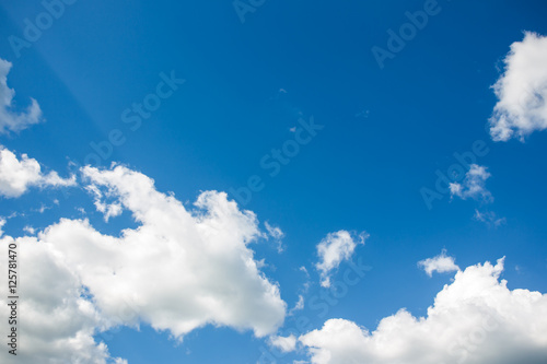 Beautiful group of cloud in sky background.