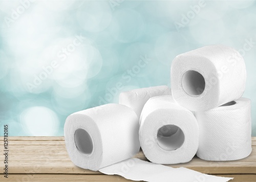 Toilet paper. photo