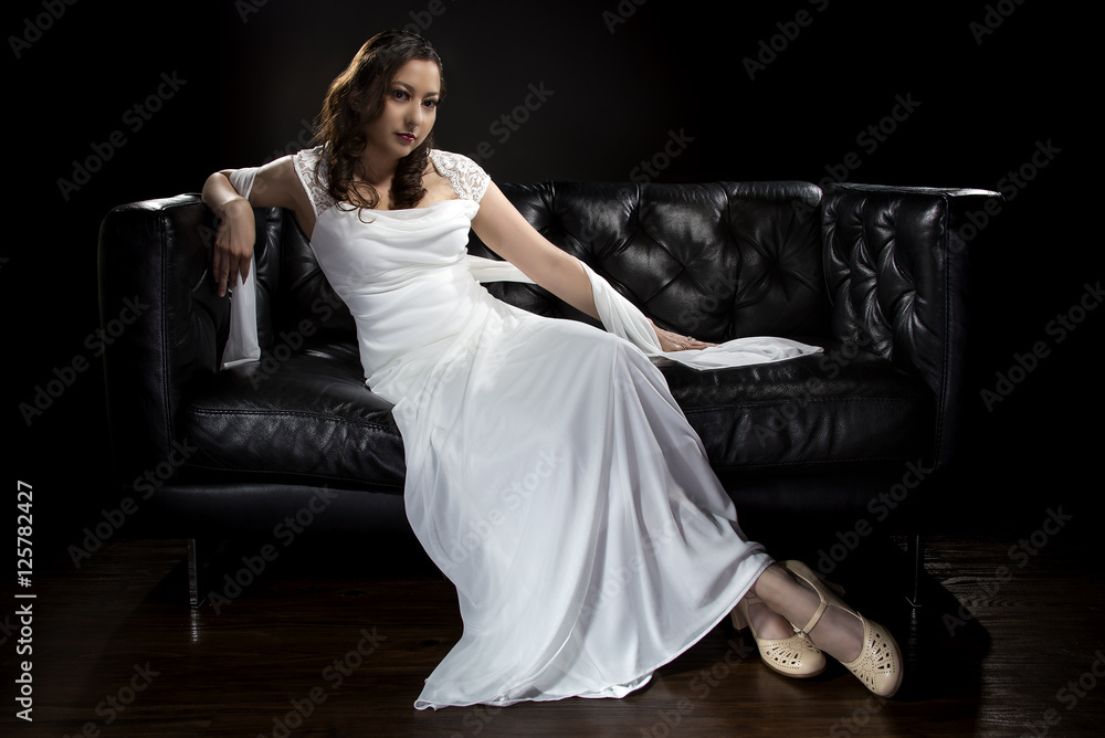 Simple Elegant Chiffon Beach Wedding Dresses with Wrap Sleeves, Unique  Bridal Dress N1769 – Simibridaldresses