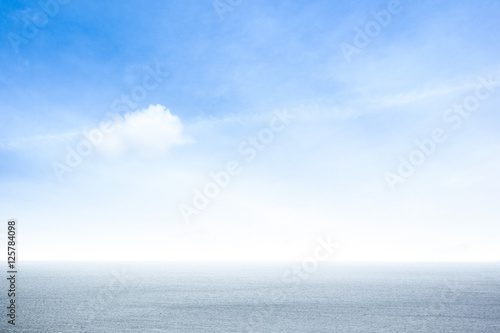 Landscape of ocean and beautiful blue sky background. © DG PhotoStock