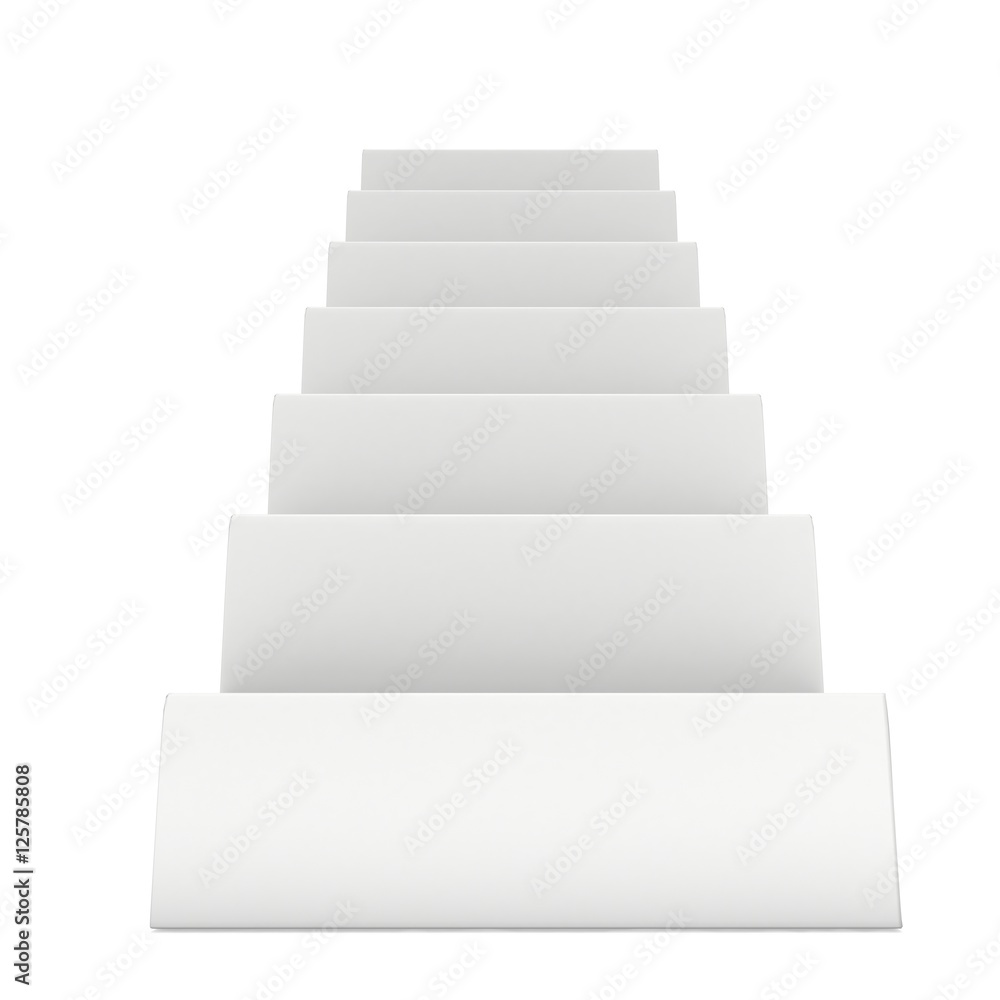 3D Blank Stairs 3D Blank Stairs