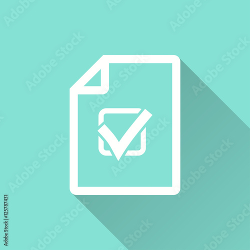 Checklist - vector icon.