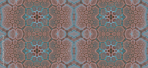 Abstract fractal high resolution seamless pattern background ideal for carpets, tapestries, fabric and wallpapers with a detailed branching interconnected pattern 