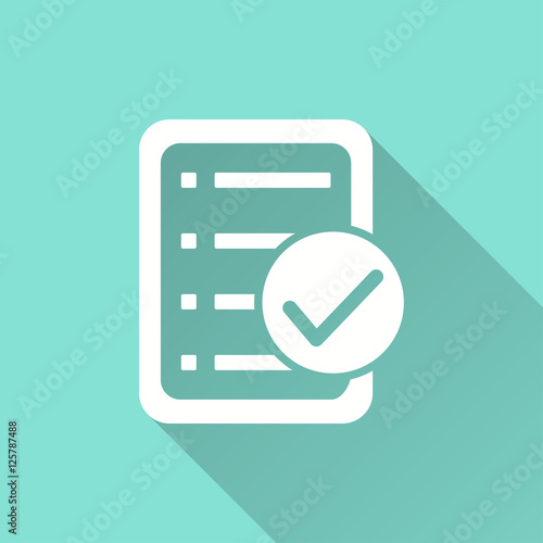 Checklist - vector icon.