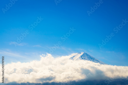 Mountain Fuji with blue sky , Japan © jannoon028