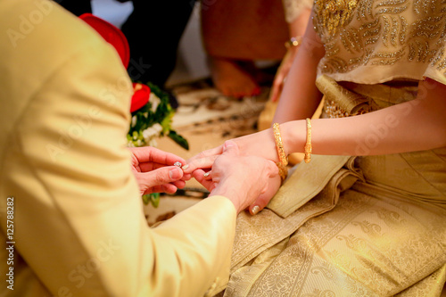 ringed thai wedding