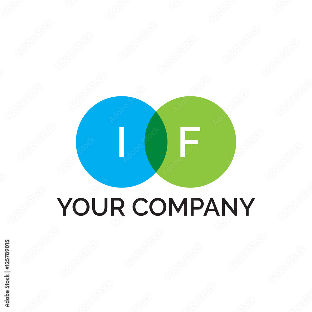 simple initial two circle simple initial two circle