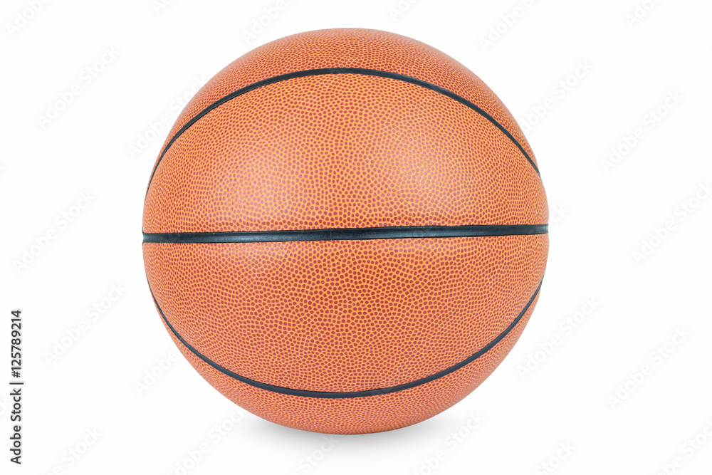 Fototapeta premium Basketball isolated on white background