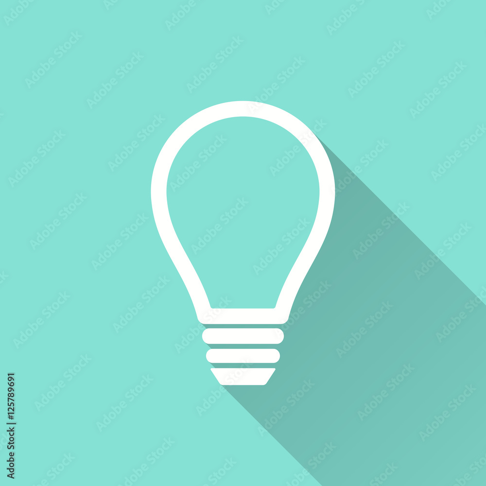 Lamp - vector icon. Lamp - vector icon.