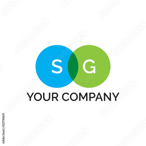 simple initial two circle Free Download simple initial two circle - GFXLoad