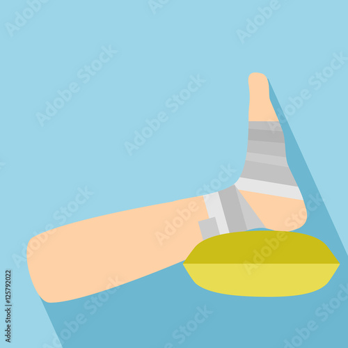 Elevation, RICE is used as the first treatment for many muscle strains, ligament sprains, or other bruises and injuries