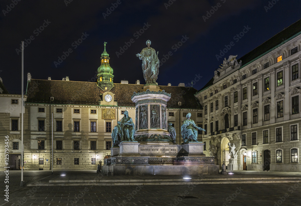 Monument to Emperor Franz I of Austria in Vienna