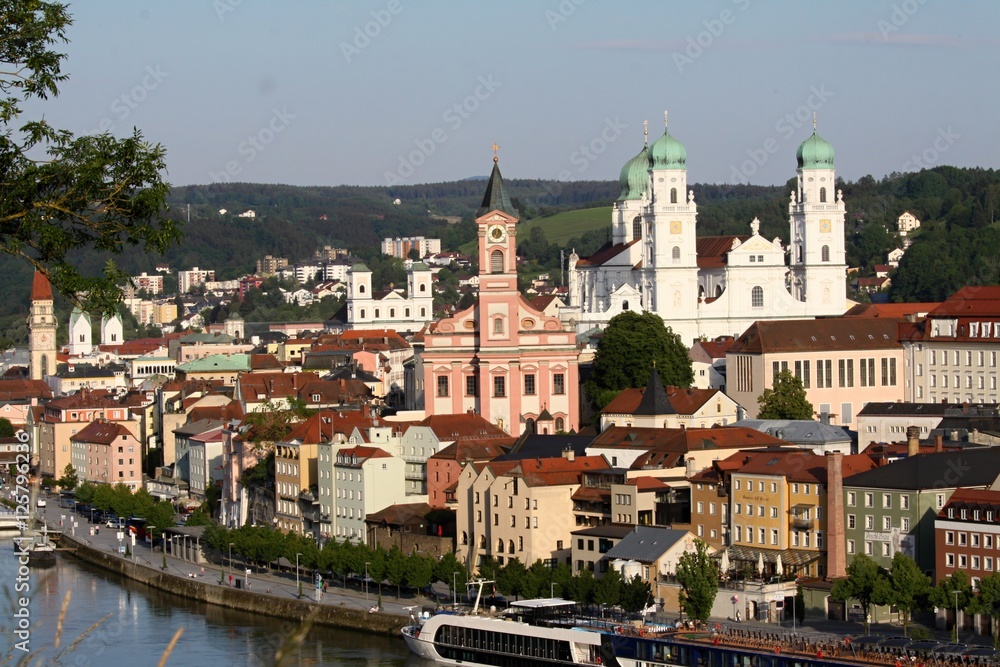 Obraz premium Passau, Bavaria, Germany