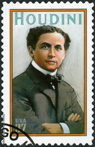 USA - 2002: Harry Houdini (1874-1926), Erik Weisz, Magician photo