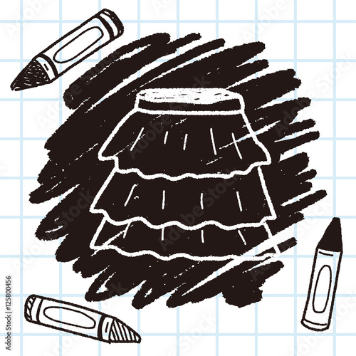 skirt doodle