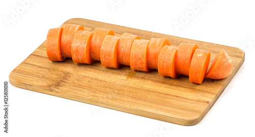 Sliced carrots