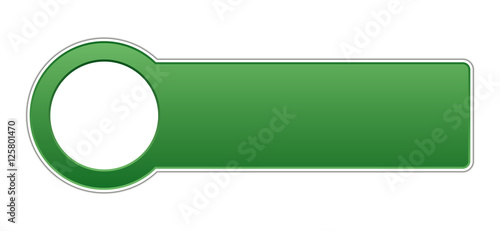 green butten